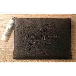 Kate Spade Gia Clutch  Black